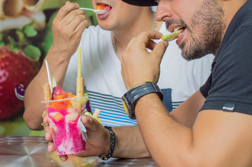 comiendo saludable