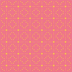 Beautiful of Colorful Geometric Pattern, Reapeated, Abstract, Illustrator Pattern Wallpaper. Image for Printing on Paper, Wallpaper or Background, Covers, Fabrics