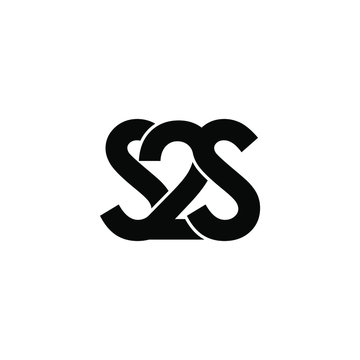 s2s letter original monogram logo design