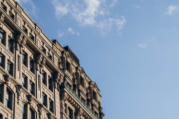 Buildings in New York City. Soho building, Manhattan, New York city. Architecture buildings in New York City. 
