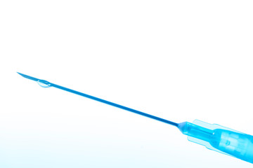 Fototapeta premium closeup of syringe , medical concept medicine, vaccine, injection bottle, hospital care Prevention of vaccination against illness.Coronavirus/Cvid-19 concept.shallow focus effect.