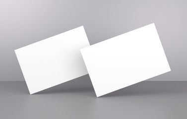 Business card mockup.