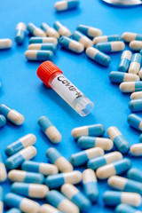 Concept image of Covid-19 coronavirus vaccine 