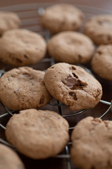 手作りチョコチップクッキー