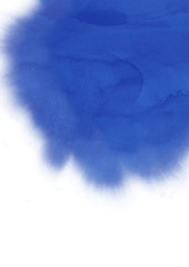 水彩テクスチャー　青