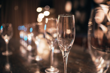 two glasses of champagne