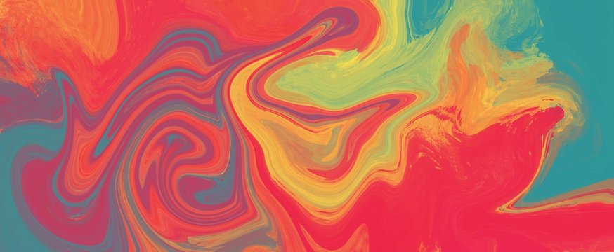 Marble ink colorful. abstract marble painting, can be used for fashion print, natural background or wallpaper. - Illustration	