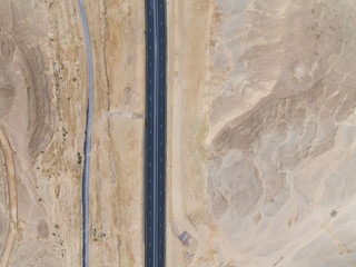 Arava desert 90 road