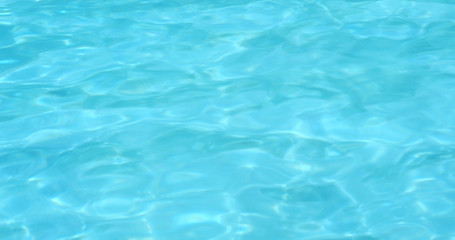 Swimming pool water wave in blue color
