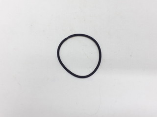 Colorful Elastic Hair Rubber Dresser Tools for Attractive Woman Accessories in White Isolated Background