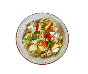 Pearled Barley Salad with Apples
