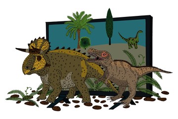TV dinosaurs