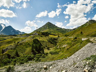 Col de Galibier Alpenstraße Frankreich
