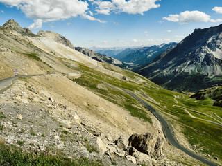 Col de Galibier Alpenstraße Frankreich