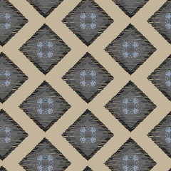 Fototapeta premium Ornamental print pattern. Decorative texture for surface design. Filigree vector