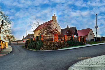Obraz premium Chapel of Saint John the Baptist in Holyne, Prague.