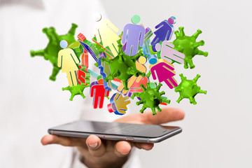 epidemic virus people group 3d epidemic