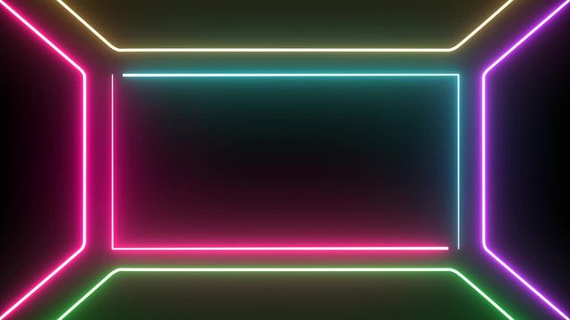 80s background squares movies animated 1980s neon light effect retro background