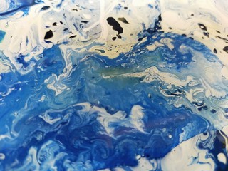 Abstract of natural luxury The style combines the whirlwind of the ocean of blue agate.