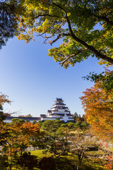 鶴ヶ城　会津若松城