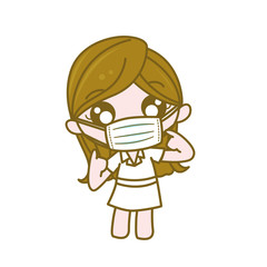 Fototapeta premium Health protection and prevention during Virus and infectious outbreak : Vector illustration
