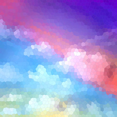Abstract geometric image of the sky and clouds. A nice background for your presentation or business card.