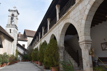 Fototapeta na wymiar Klasztor Chrysoroyiatissa cypr