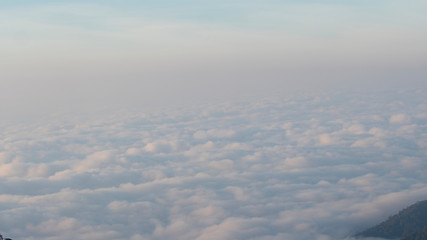 Fototapeta na wymiar very beautiful expanse of clouds