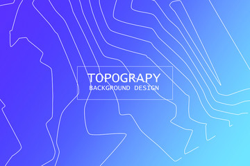 background of the topographic map. Topography relief. Topographic map lines, contour background.Outline cartography landscape.
Modern poster design. Trendy cover with wavy colorful lines