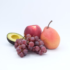 New Zealand apple on white background
