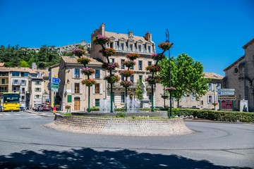Fototapeta na wymiar Sisteron, Alpes-de-Haute-Provence.