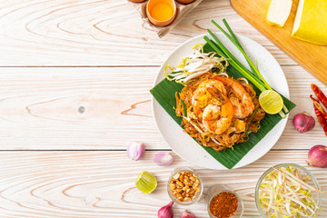 Pad Thai - stir-fried rice noodles