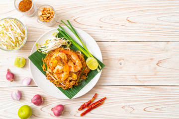 Pad Thai - stir-fried rice noodles