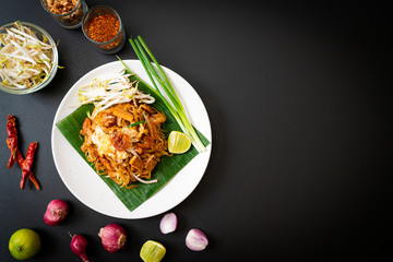 Pad Thai - stir-fried rice noodles