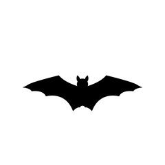Bat silhouette. Vector