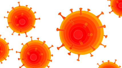 covid-19, coronavirus outbreak, virus floating in a cellular environment , coronaviruses influenza background, viral disease epidemic
