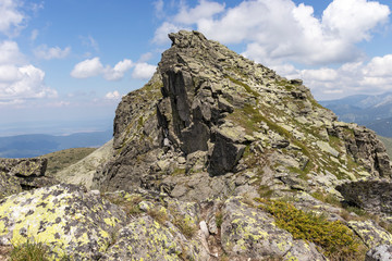 Landscape near Kupen peak, Rila Mountain, Bulgaria