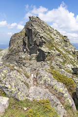 Landscape near Kupen peak, Rila Mountain, Bulgaria