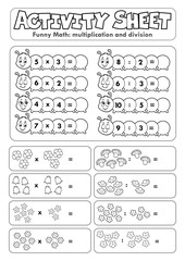 Activity sheet math theme 6