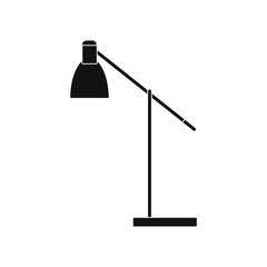 Fototapeta premium office lamp on white background