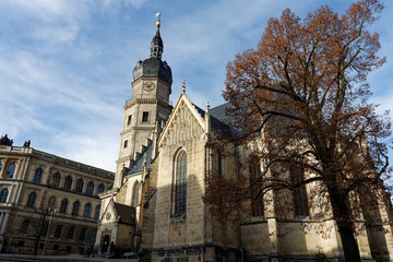 Fototapeta na wymiar St.-Bartholomäi-Kirche, Altenburg, Thüringen, Deutschland