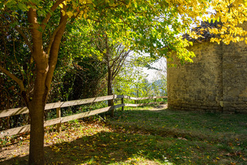 Sant Miquel del Fai in Barcelona, Catalonia, Spain.