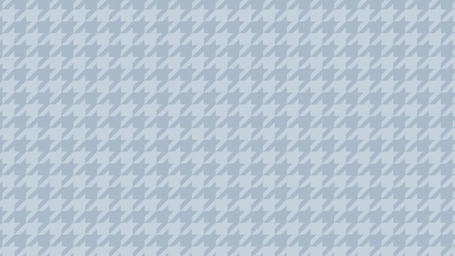 Houndstooth large pattern of blue. Seamless loop.