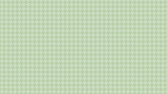 Houndstooth small pattern of green. Seamless loop.