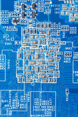 Abstract,close up of Mainboard Electronic background. (logic board,cpu motherboard,circuit,system board,mobo)