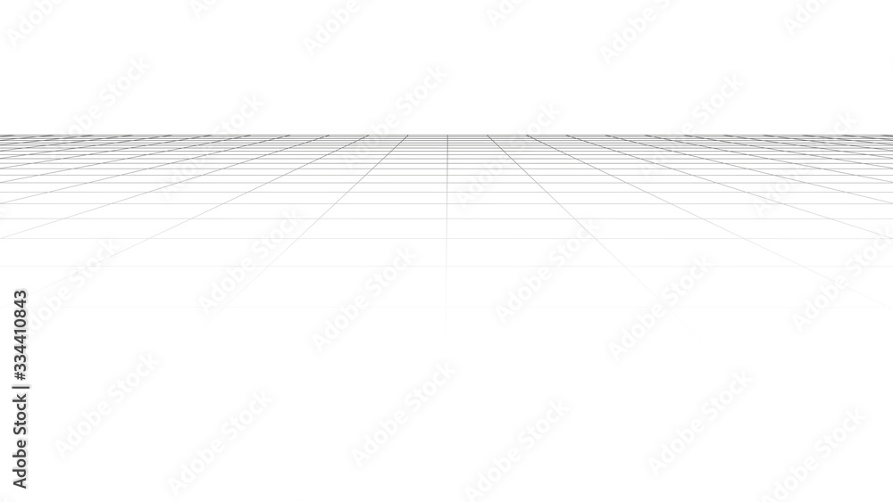Poster vector perspective grid. detailed lines forming an abstract background