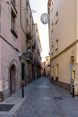 Caldes de Montbui village in Barcelona, Catalonia, Spain.