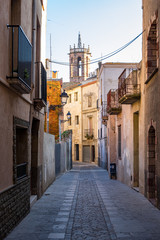 Fototapeta na wymiar Caldes de Montbui village in Barcelona, Catalonia, Spain.