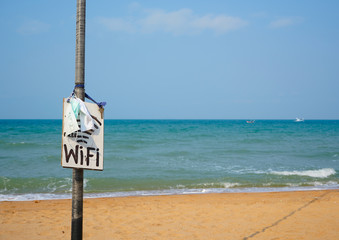 Two face masks hanging on a 