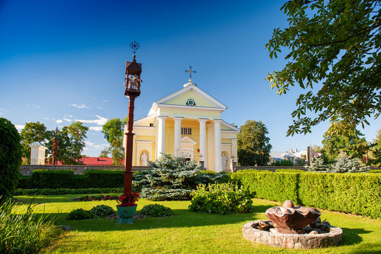St. John The Baptist Church in Mielagenai, Ignalina, Lithuania. The Curch was built in 1790. 